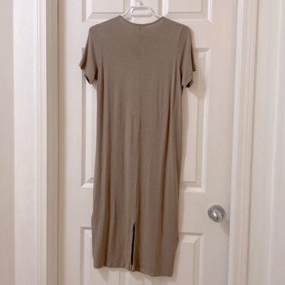 H&M T-shirt Dress in Beige Size S - Picture 9 of 10